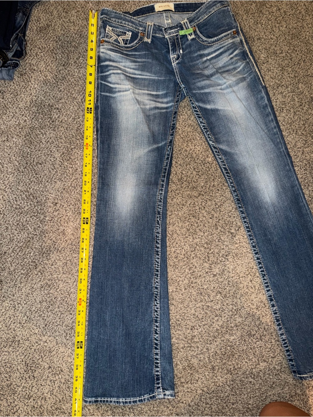 Big Star Liv Boot Bootcut Jeans - Faded Wash